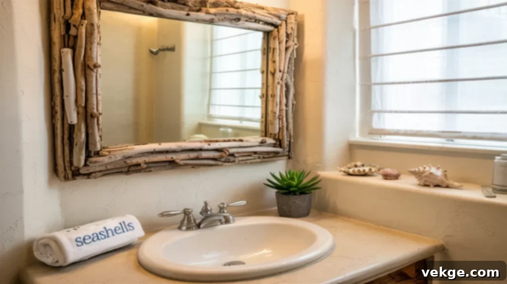 Mirror with Driftwood