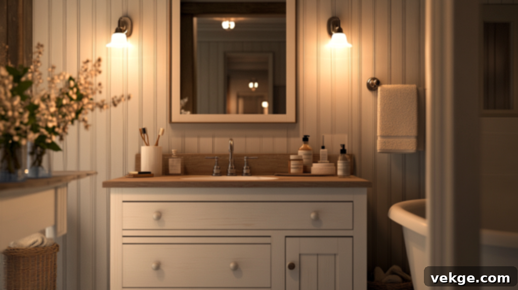 Farmhouse-Style Vanity