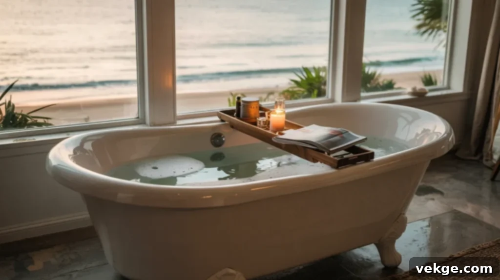 White Freestanding Tub