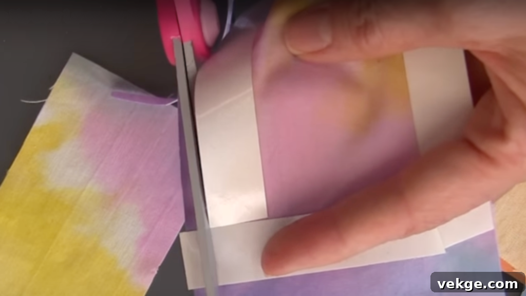 Cut the Fabric and Secure the Seal for Sachet
