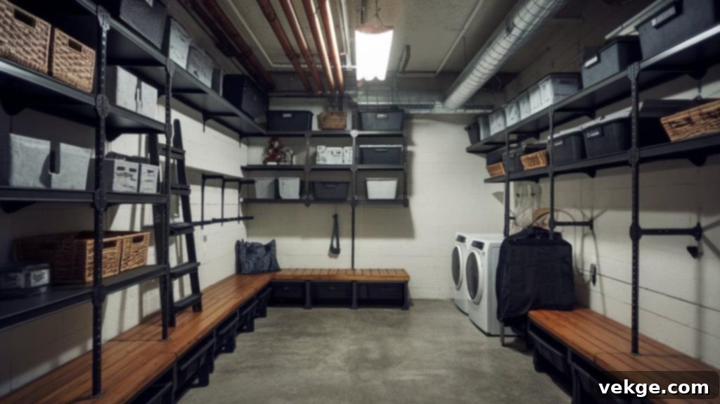 Industrial Chic with Metal Elements