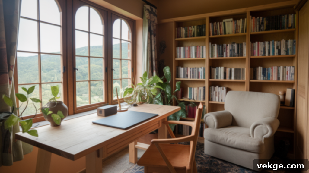 Use a Wooden Desk