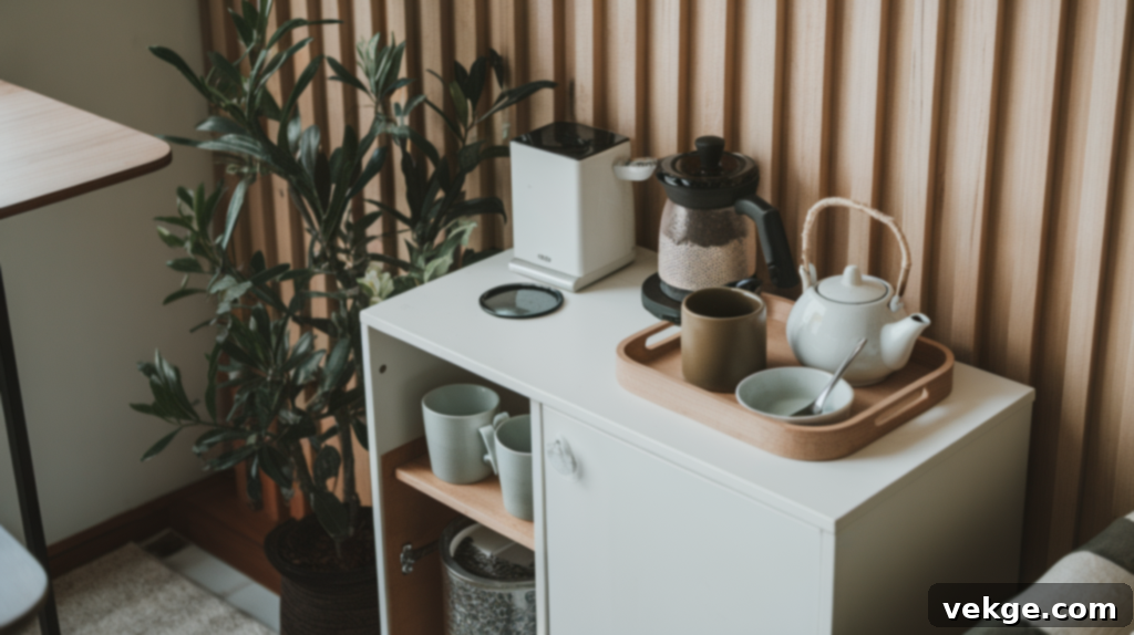 Set Up a Coffee or Tea Corner