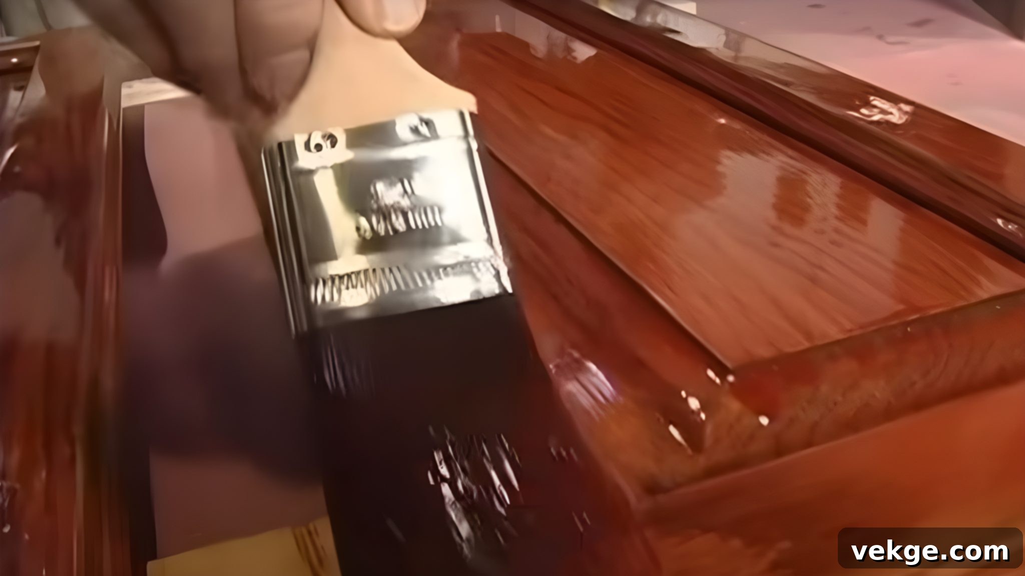 Allow cabinet finish to dry completely and recoat if needed for desired color and protection
