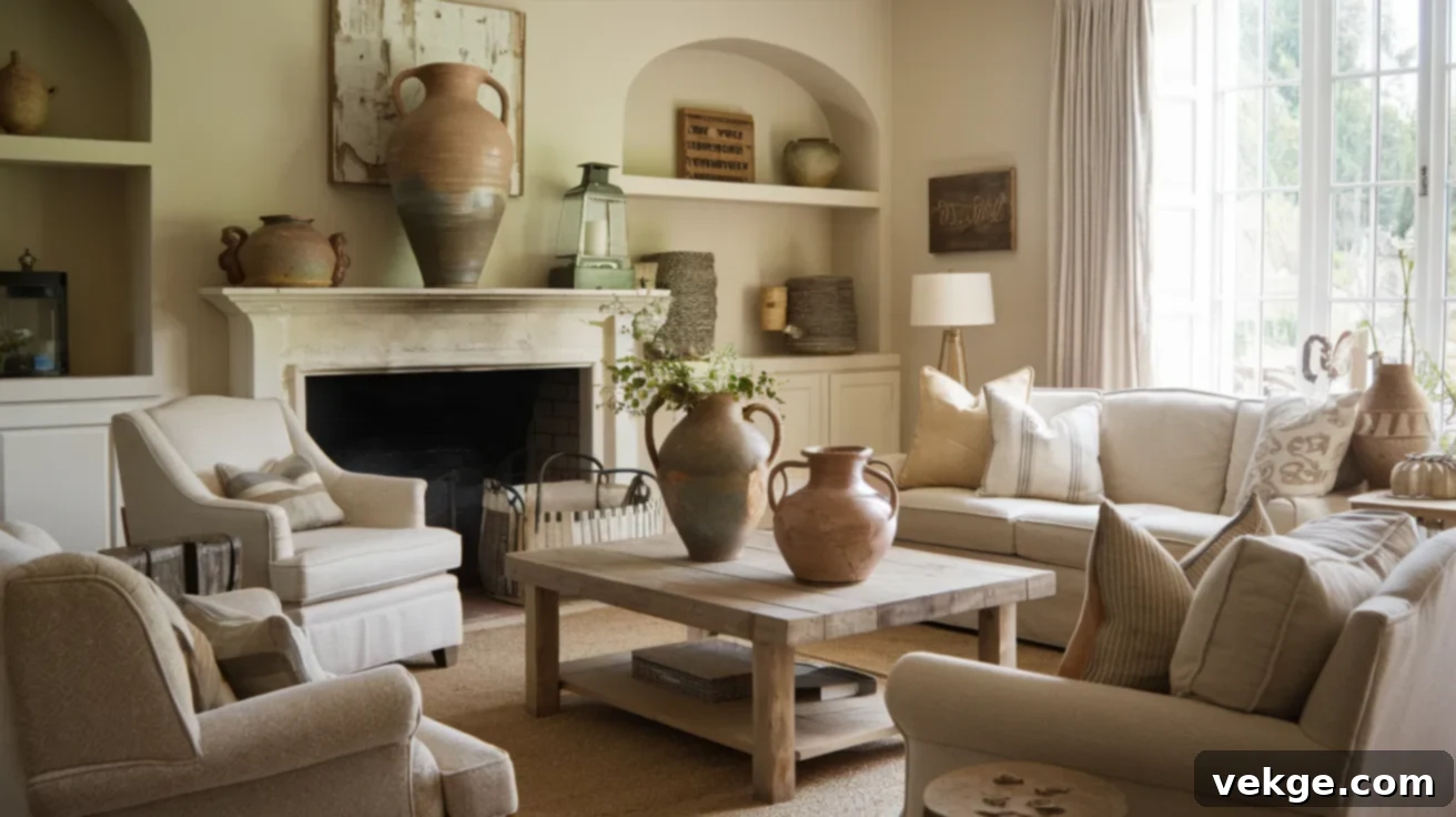 Ceramic Pottery for French Country decor