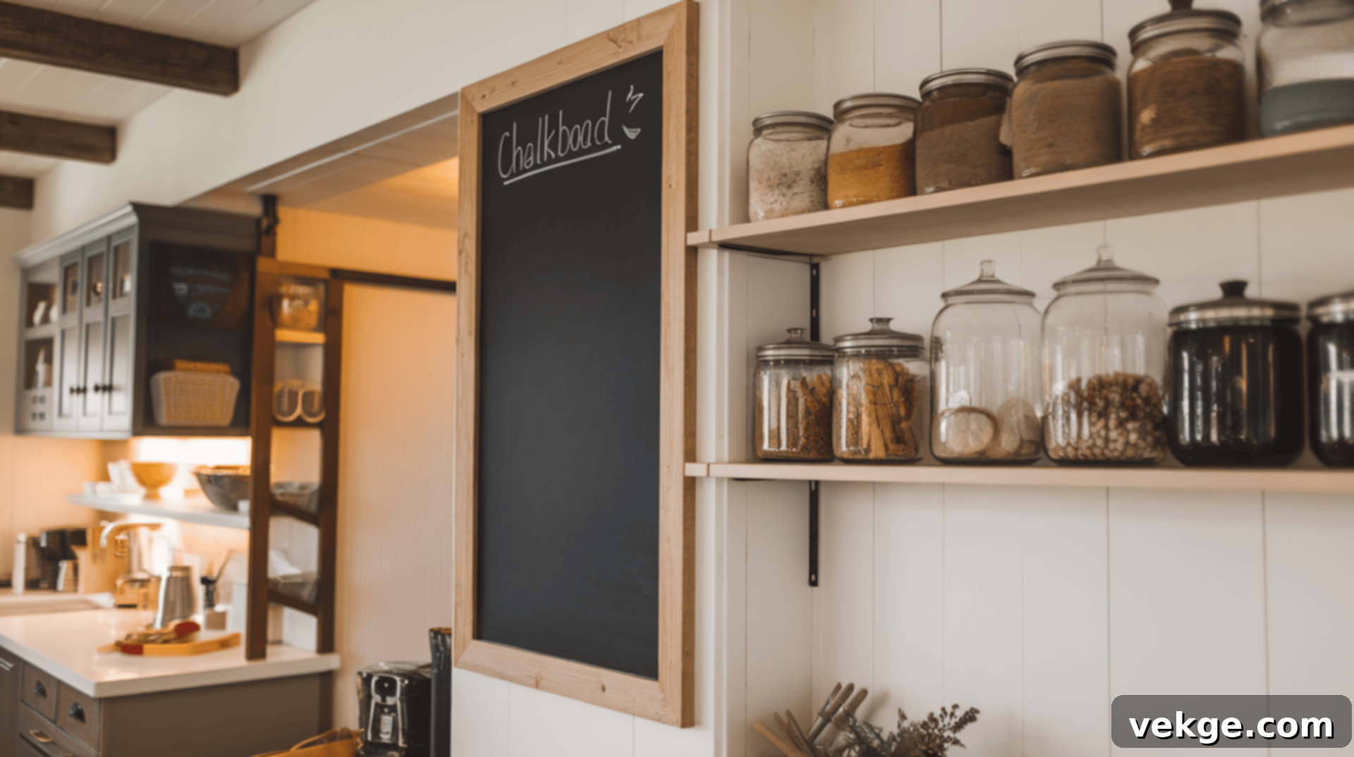 Add a Chalkboard or Dry Erase Wall