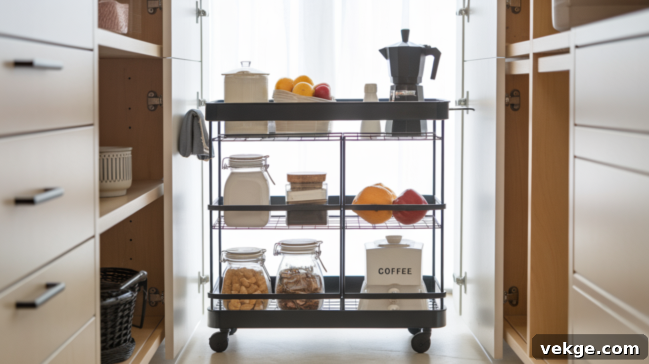  Utilize a Rolling Cart