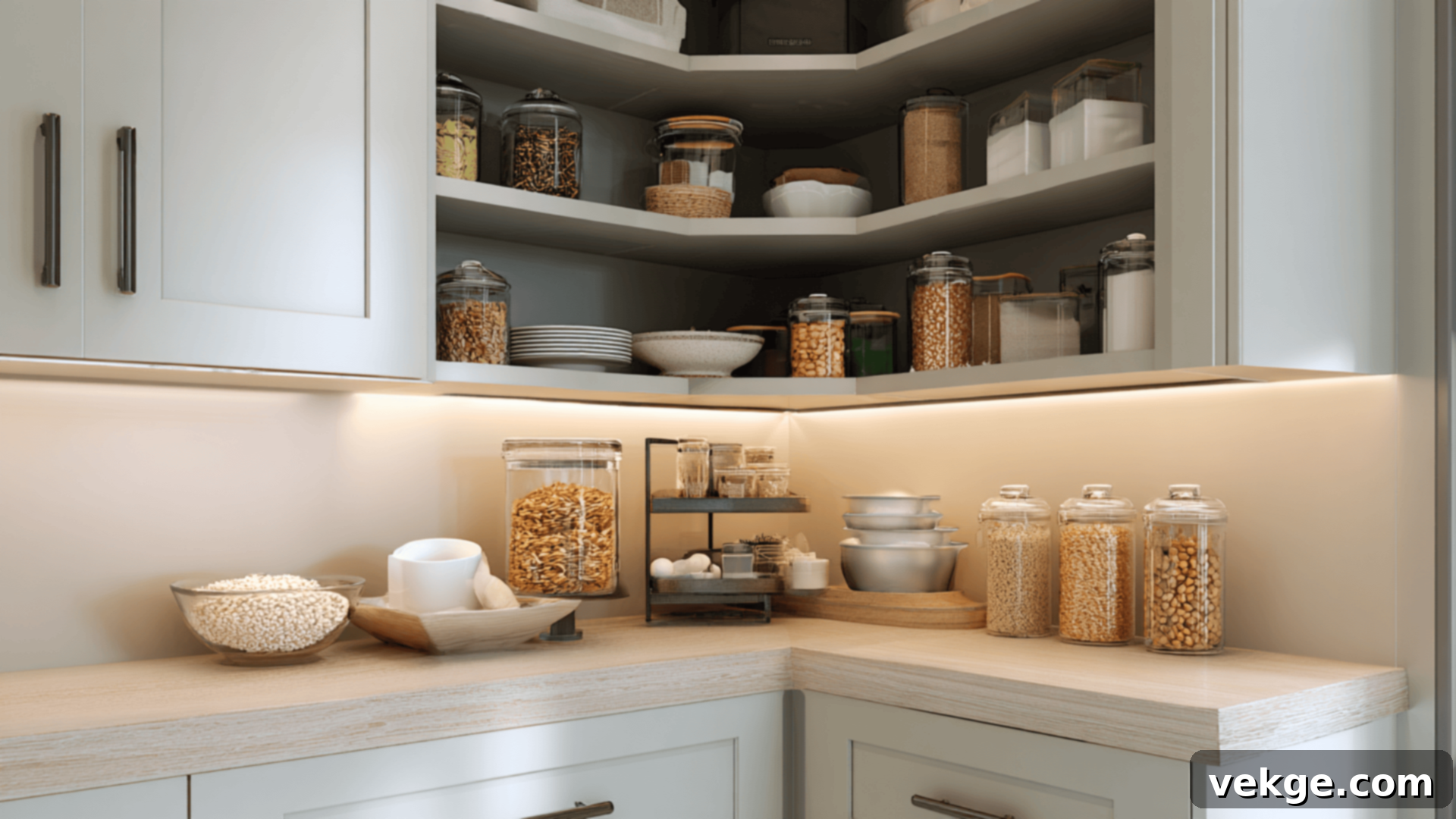  Make Use of Corner Cabinets