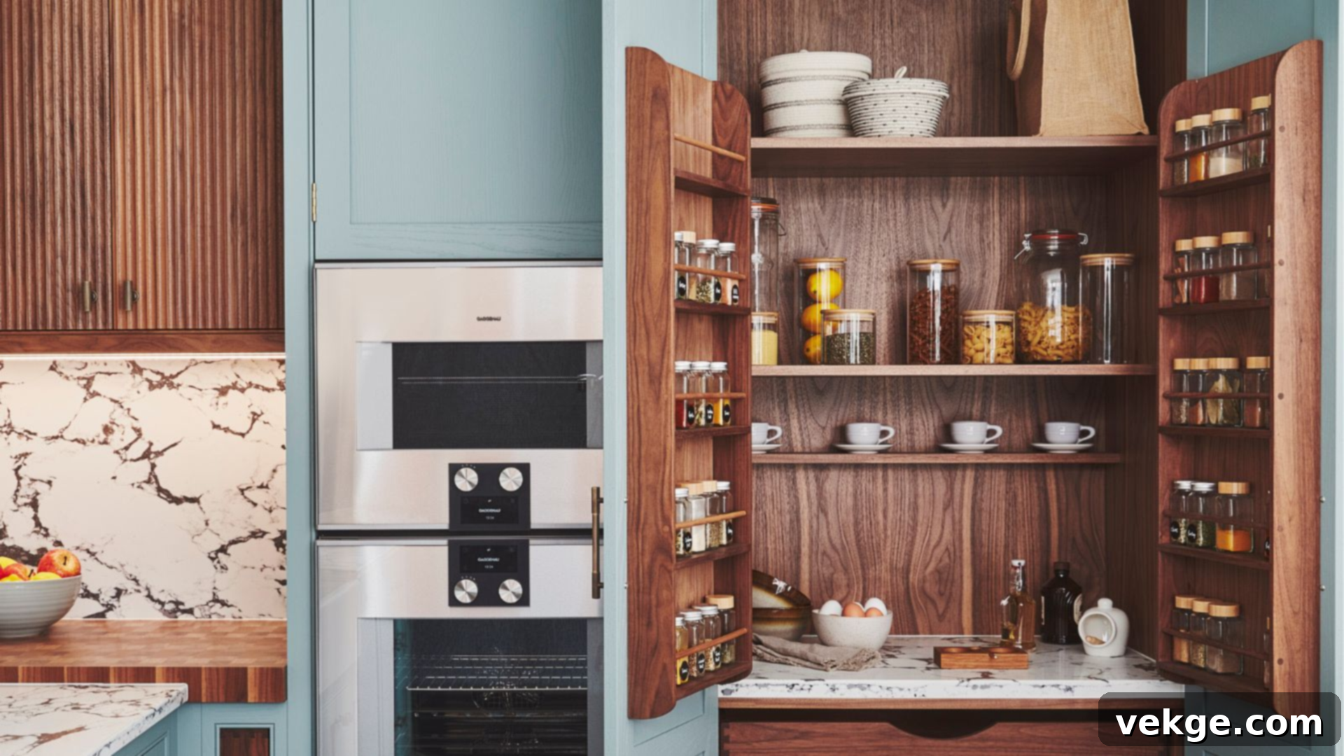 Create a Pantry with a Dedicated Spice Area