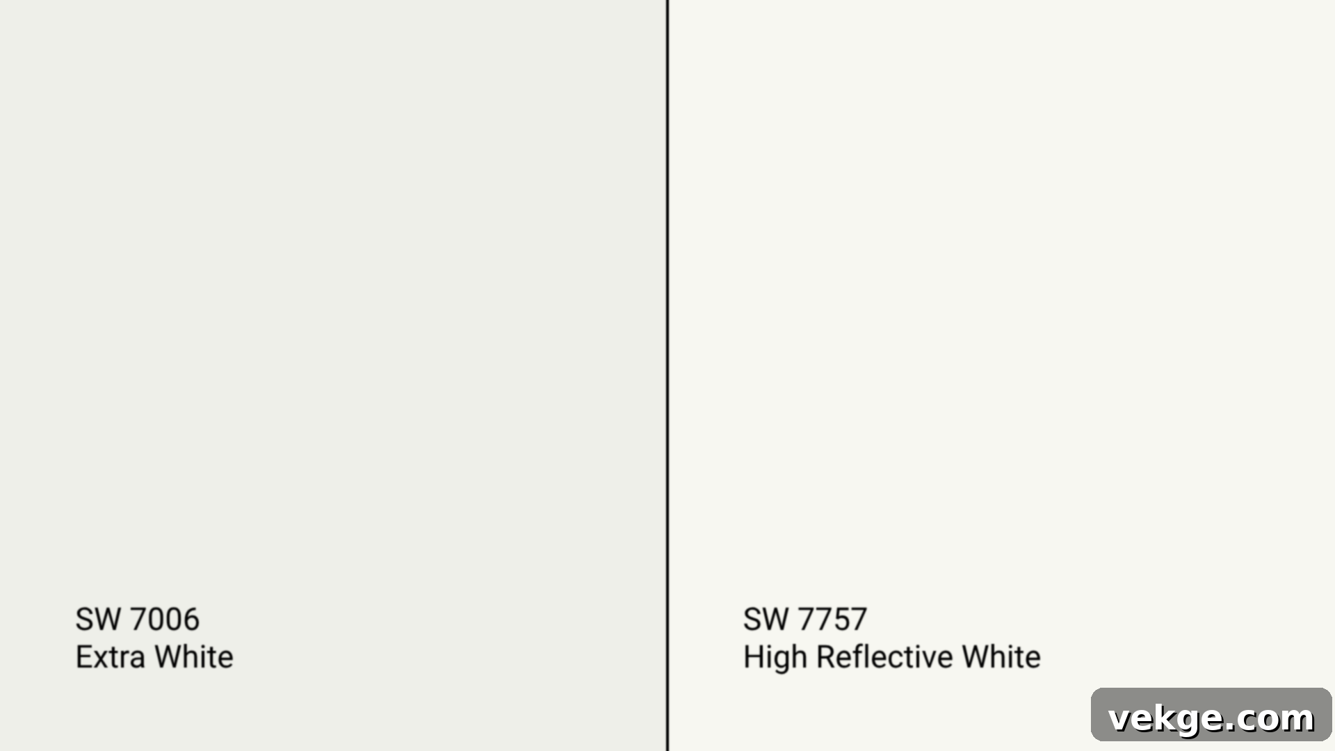 Extra White vs. High Reflective White