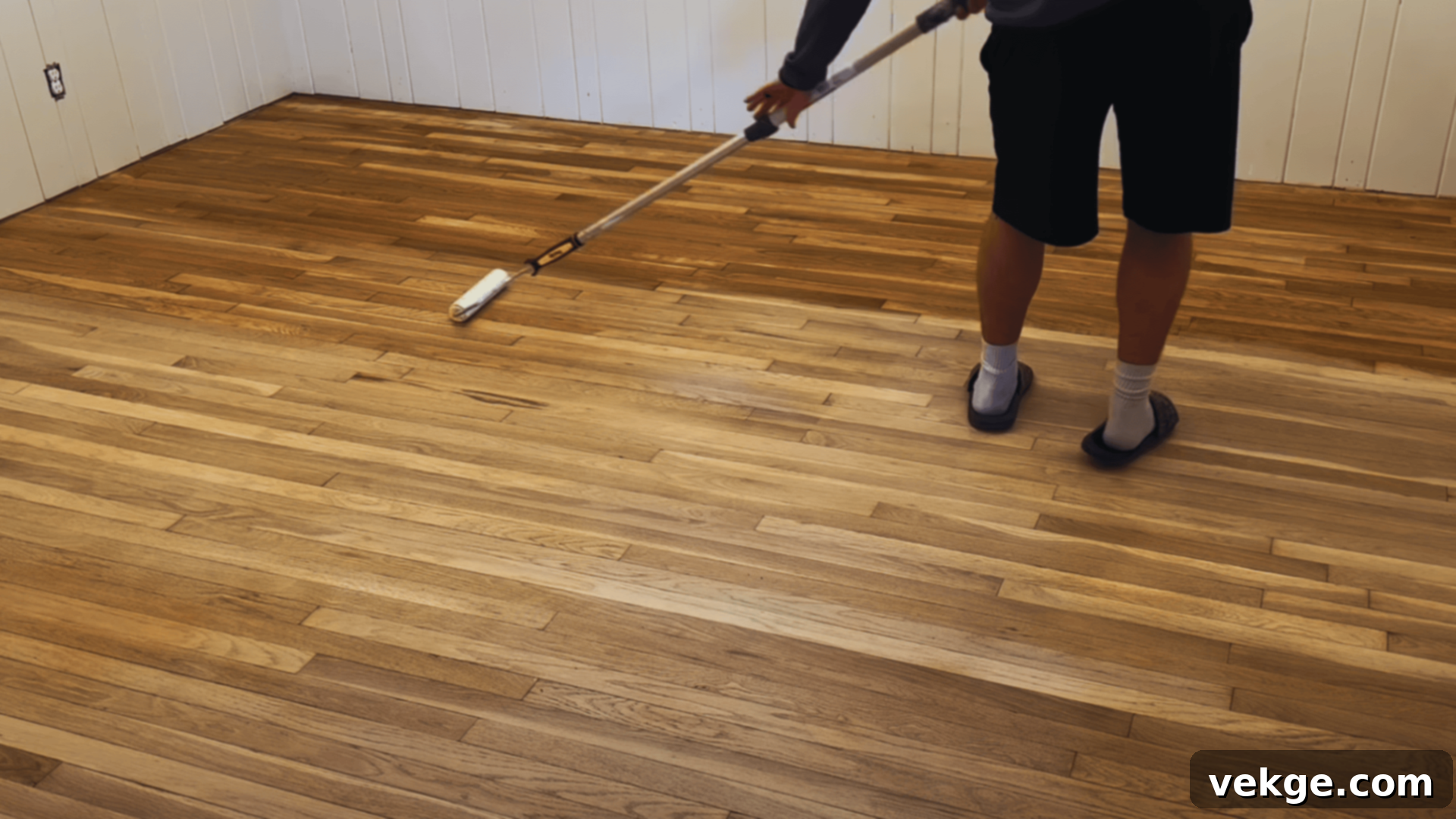 Hardwood Floor Stain Application