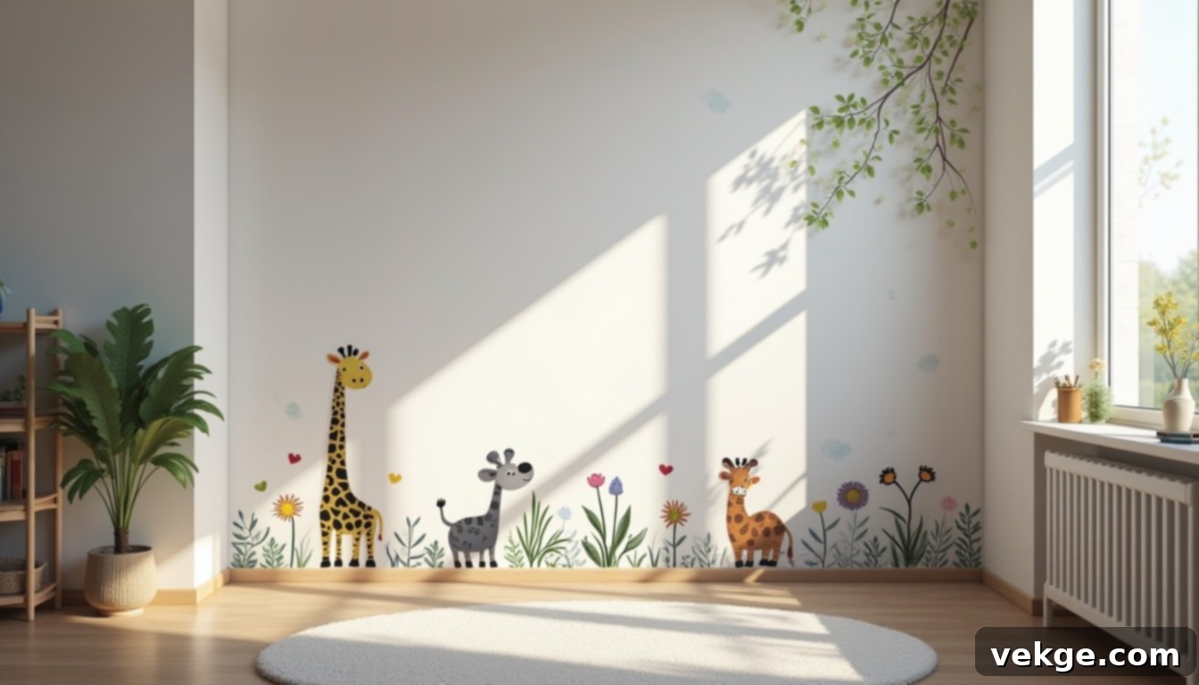 Removable Wall Art and Stickers in a child's room