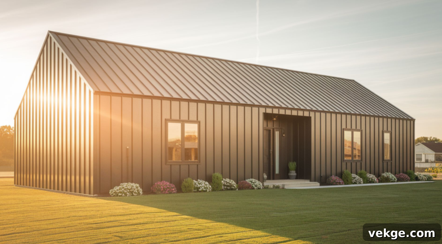 Modern and Resilient Metal Siding for Homes