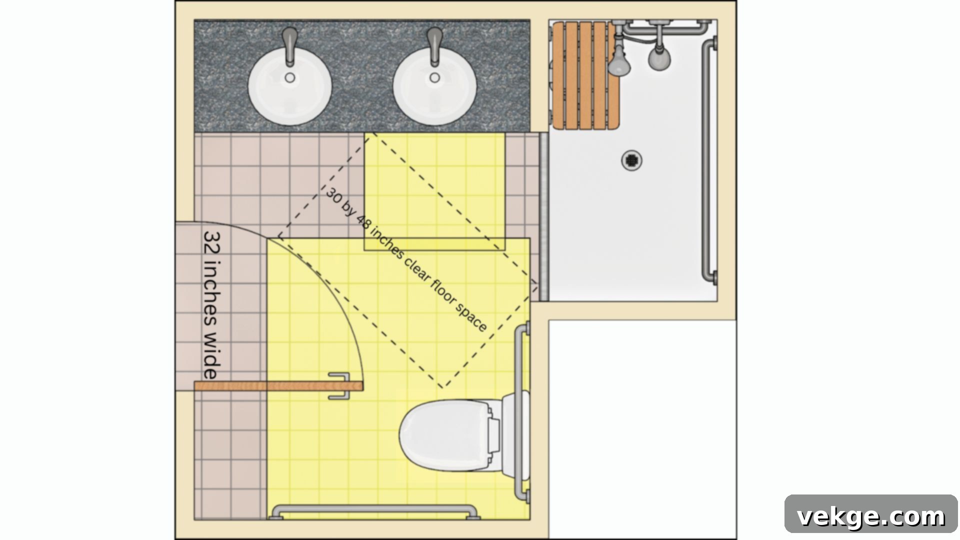 Key ADA Bathroom Layout Guidelines