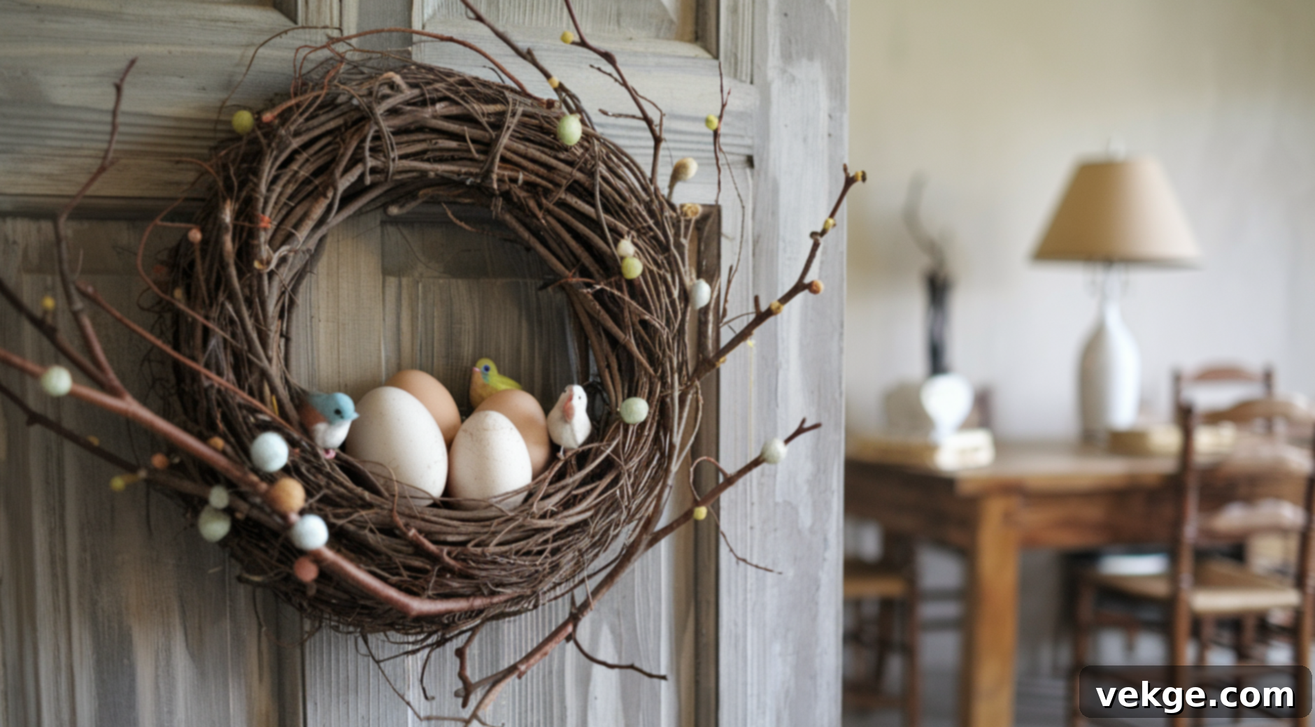 Birds Nest Wreath