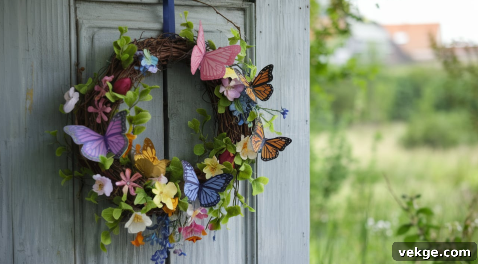 Butterfly Wreath