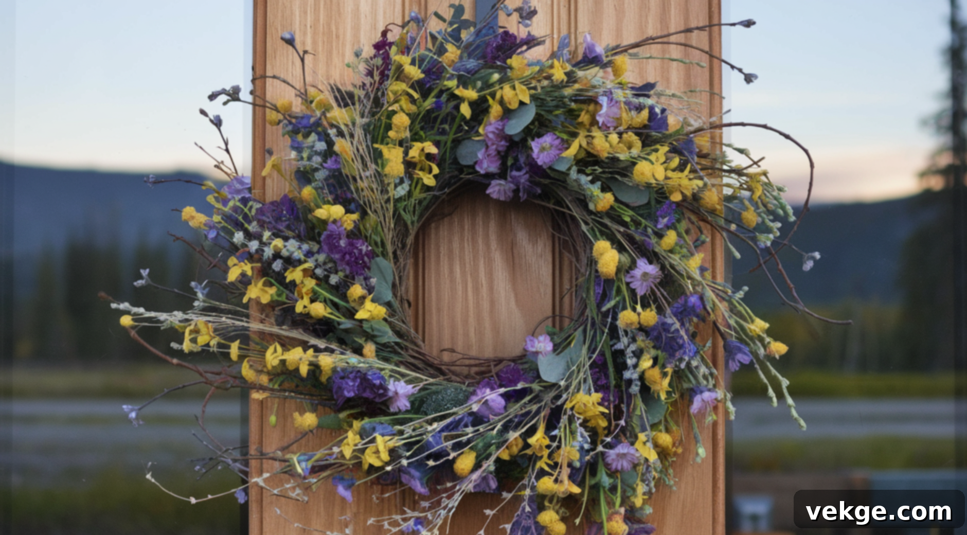 Wildflower Wreath