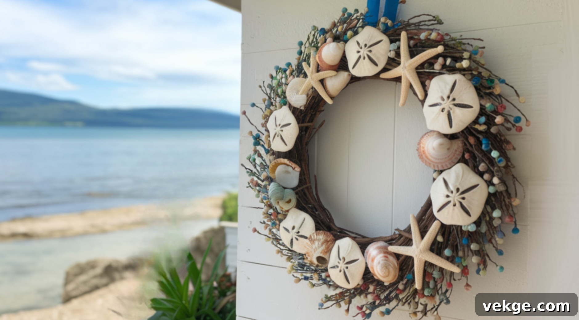 Beach-Themed Wreath