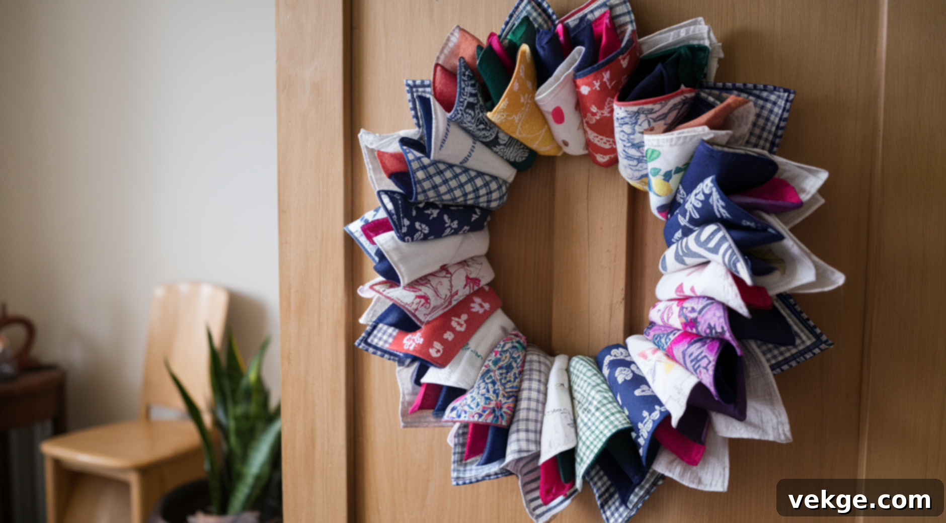 Handkerchief Wreath
