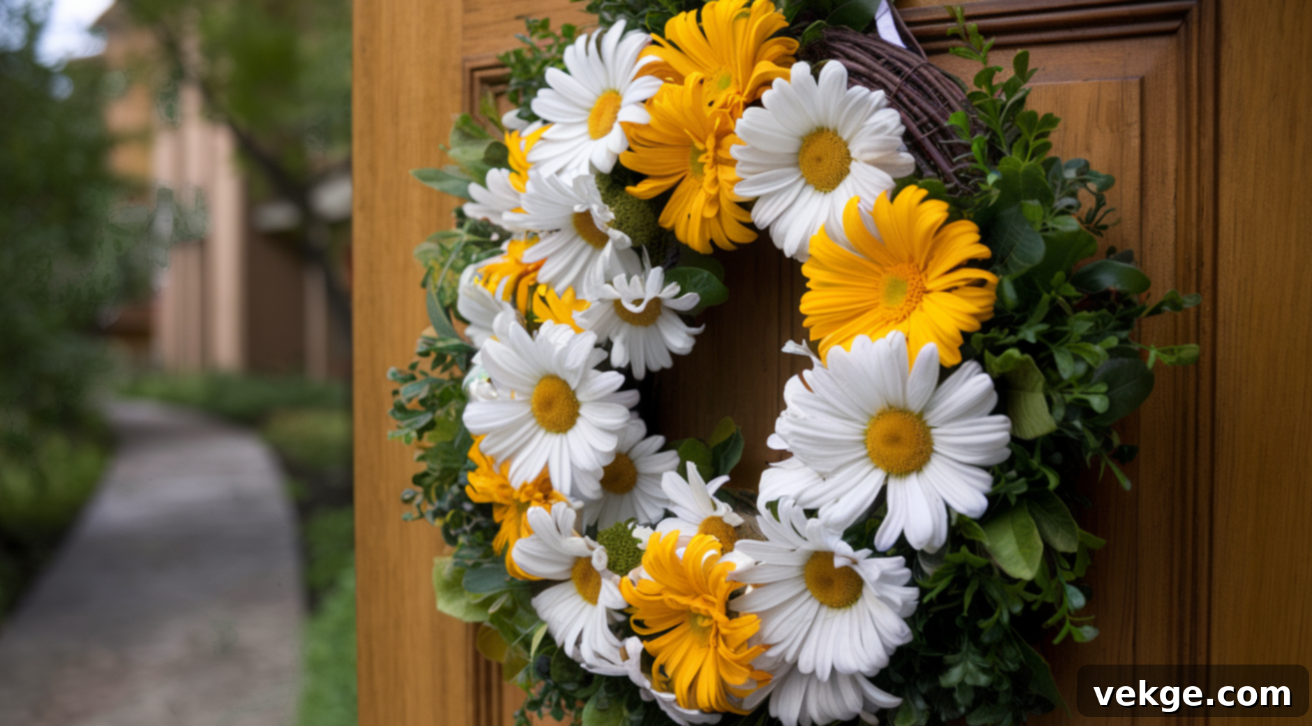Daisy Wreath