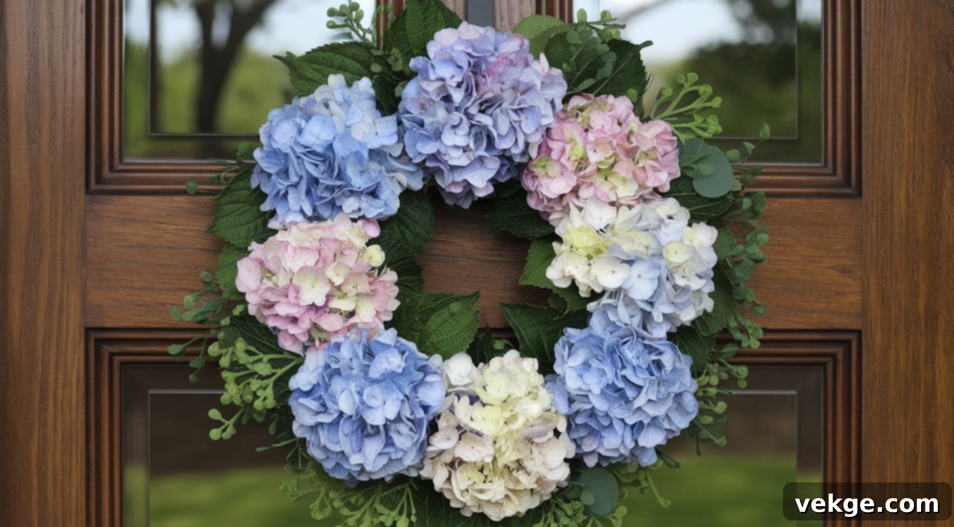 Hydrangea Wreath