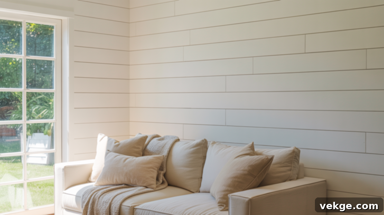 Create a Shiplap Effect