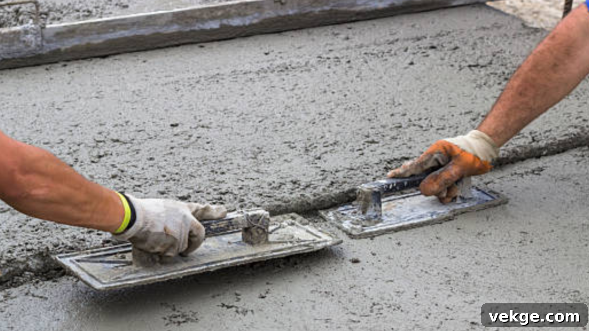 Concrete Overlays for Textured Wood Appearance