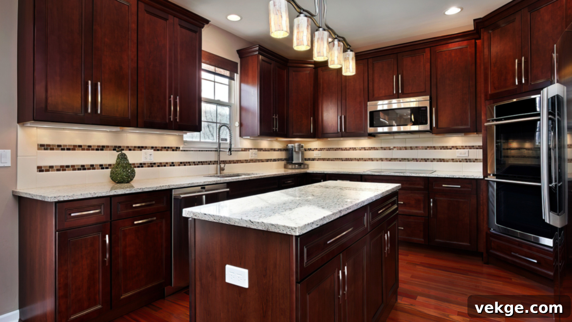 Mahogany Kitchen Cabinets