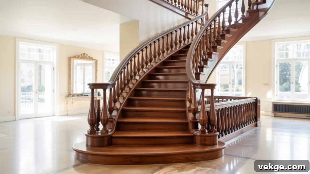 Mahogany Staircases