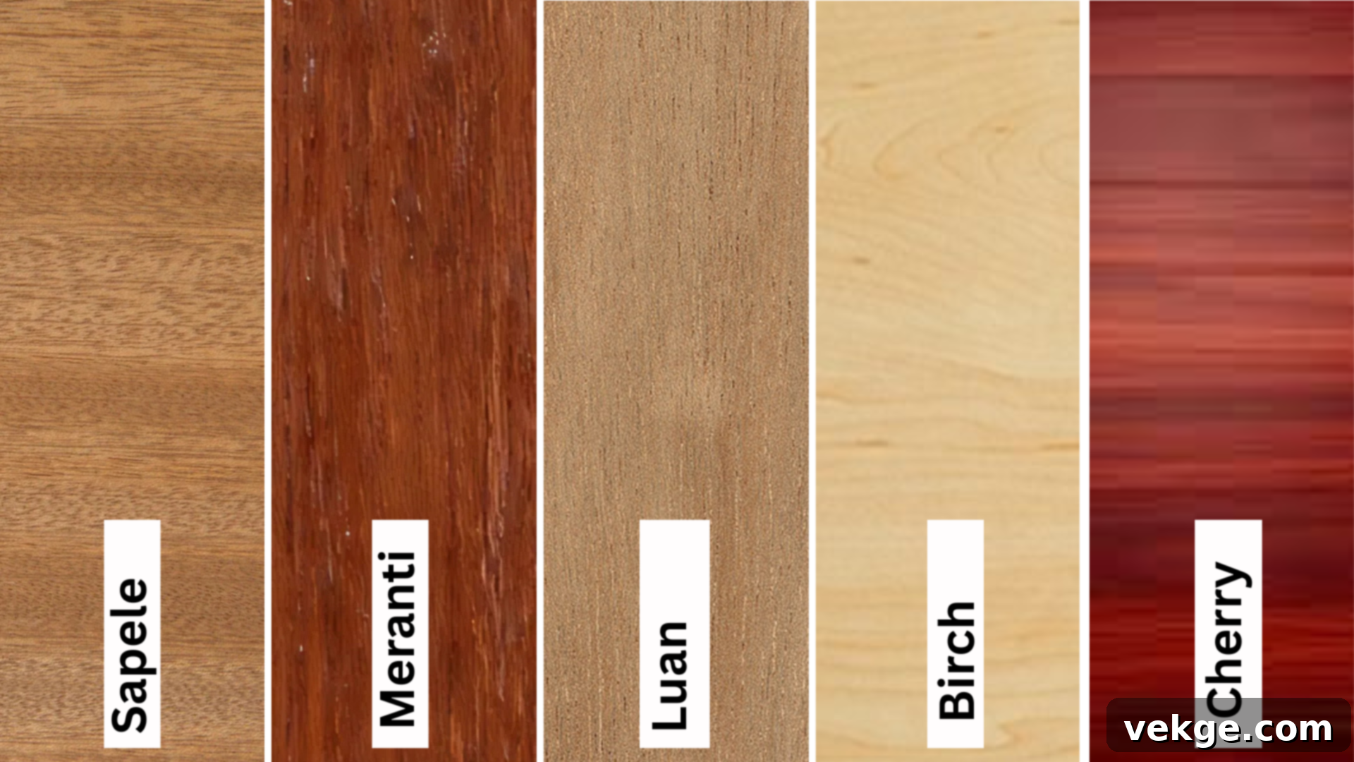 Comparison with Look-alike Woods