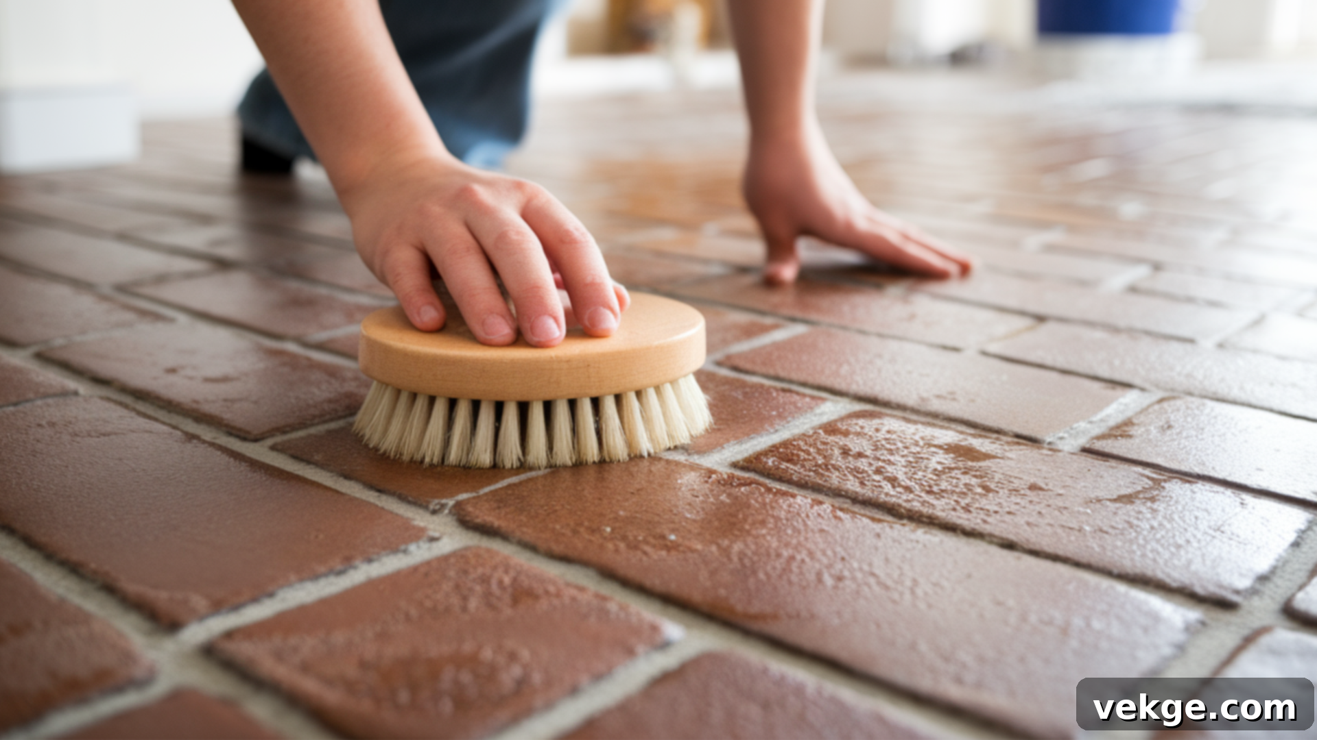 Step 4: Scrub and Remove Residue