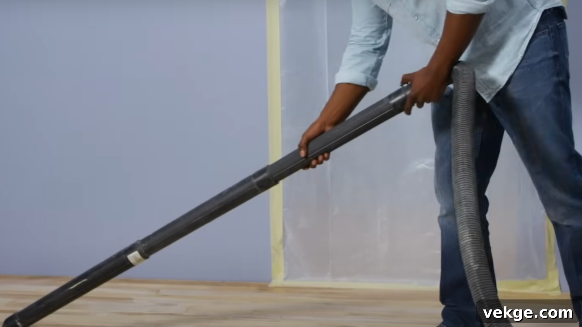 Step 6: Sweep and Vacuum
