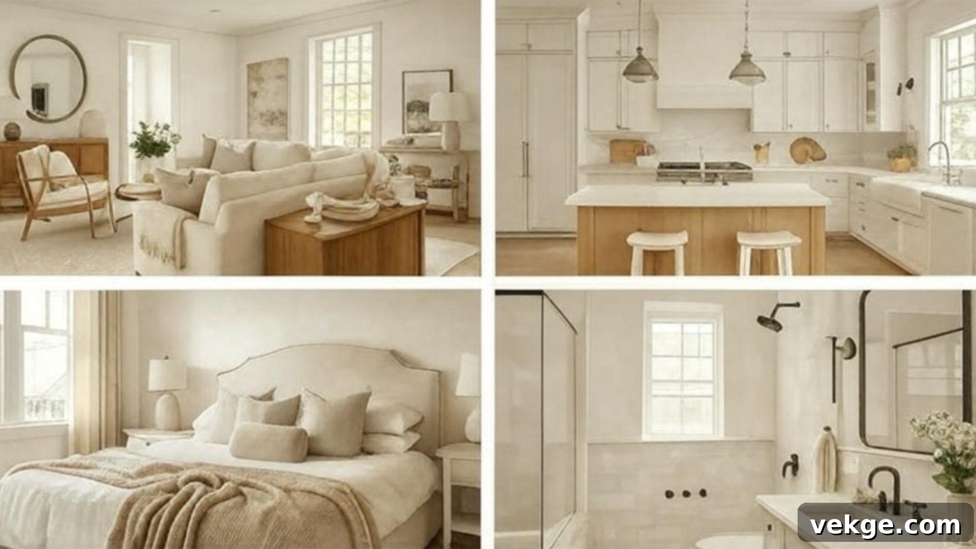 Where_to_Use_Creamy_White_Paint_in_Your_Home - Creamy white paint transforms any room into a cozy haven.