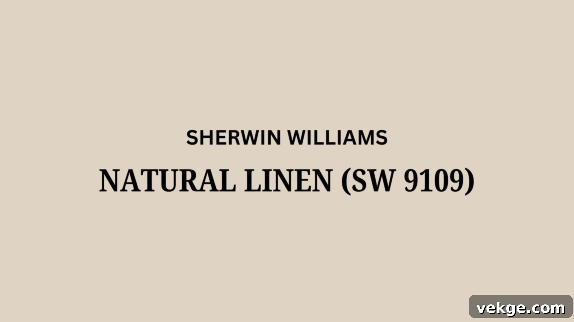 Natural_Linen_SW_9109 - A soft creamy white paint color by Sherwin-Williams with elegant gray-beige undertones.