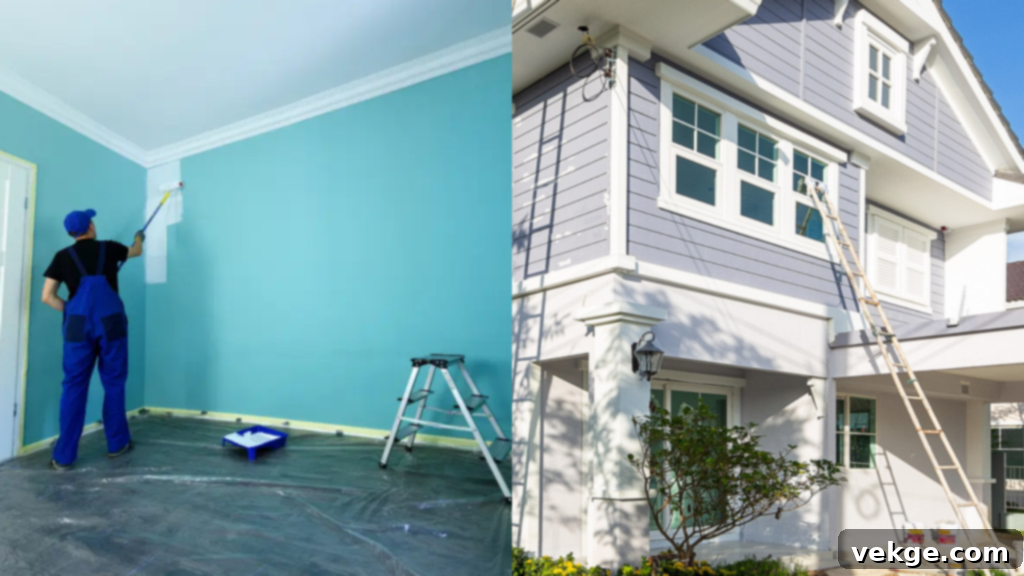 Why Interior Paint Isn’t Meant for Outdoor Use