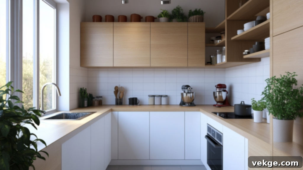 Space-Saving Kitchen Design
