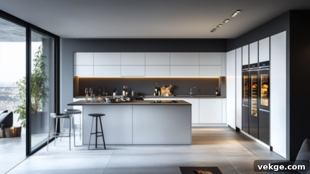 Modern, High-Tech Kitchen