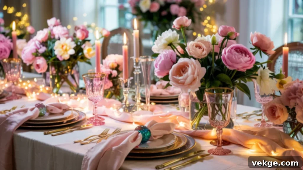 Fairytale Easter table with whimsical decor and magical touches