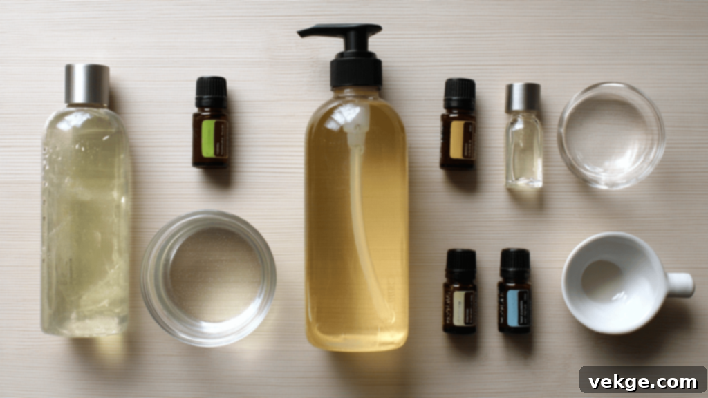 Beginner Recipe: Water + Castile Soap + Essential Oils