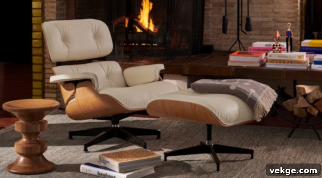Herman Miller Eames Lounge Chair Recliner