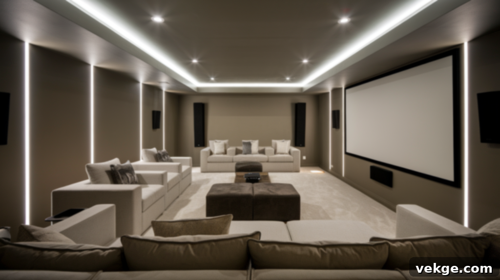 Minimalist Home Theater