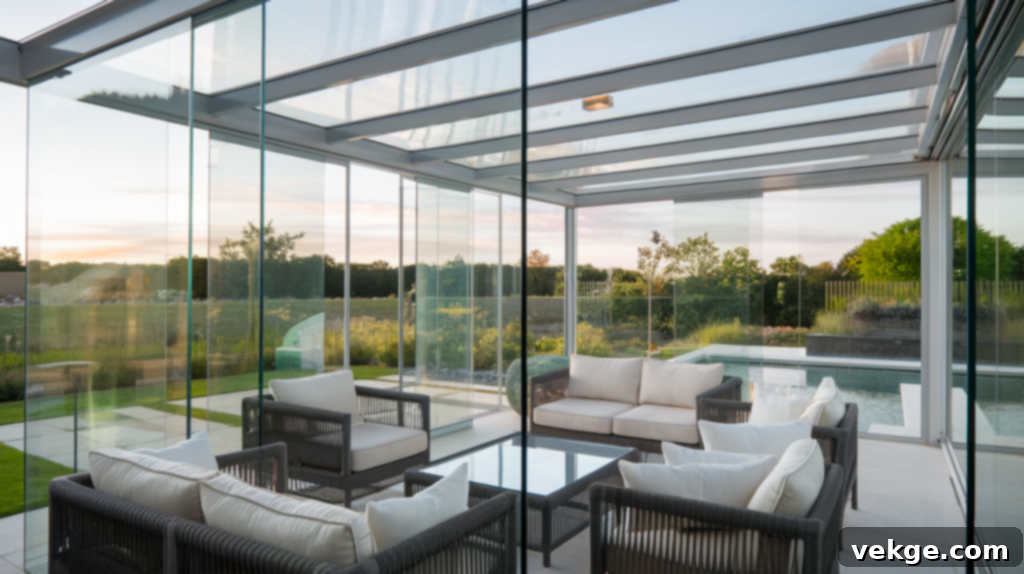 Elegant Glass Enclosures for Year-Round Deck Enjoyment