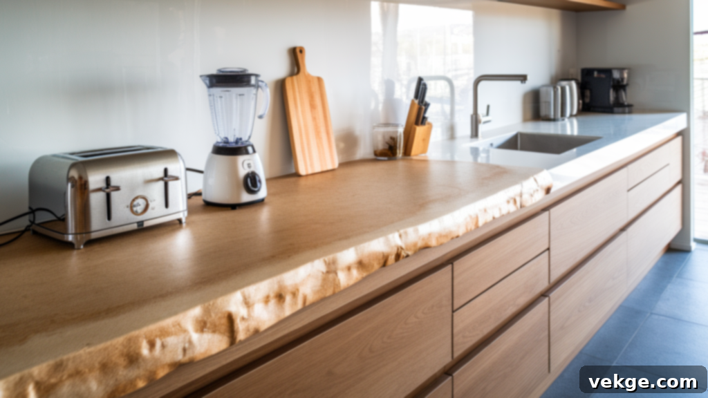 Eco-Friendly Paper Composite Countertop