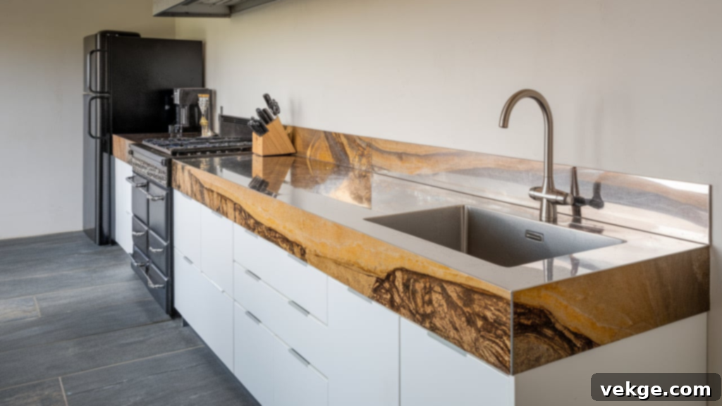 Affordable and Easy-to-Maintain Polyester Countertop