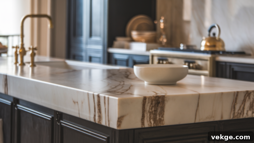 Luxurious Marble Countertop for Elegant Kitchens