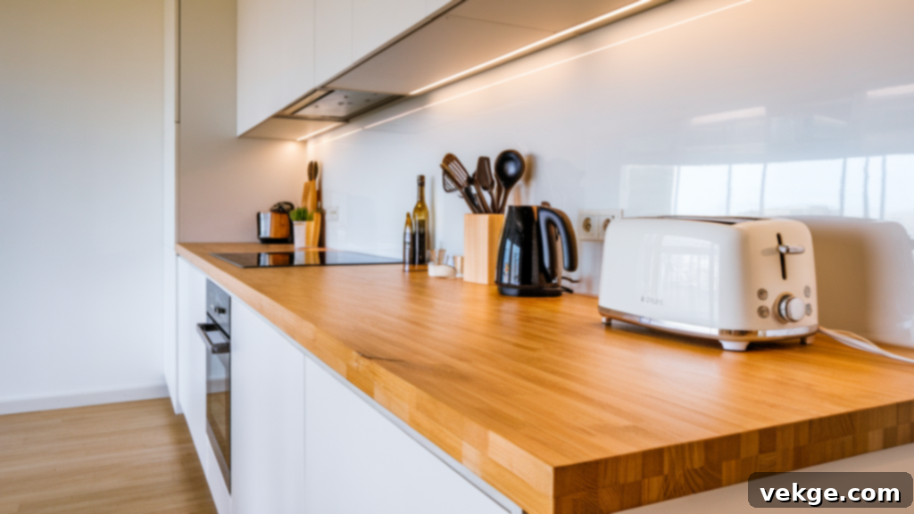 Eco-Friendly and Durable Bamboo Countertop