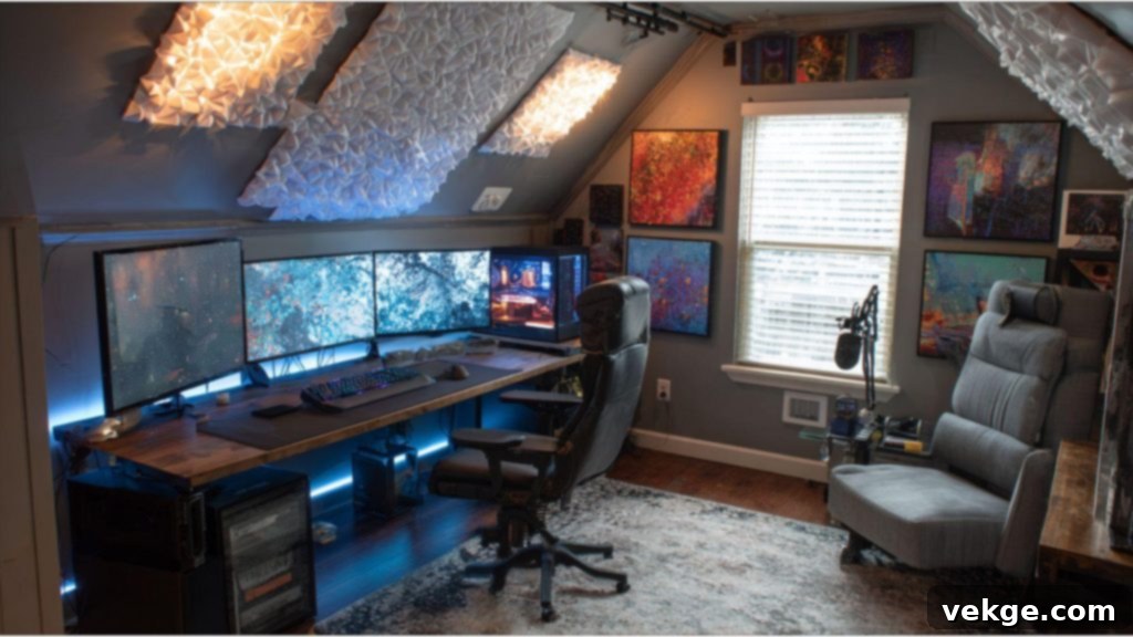 Gaming and Streaming Room