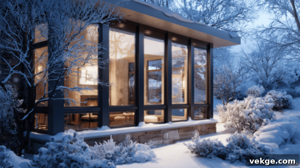 Energy-Efficient Windows - modern windows with advanced insulation features