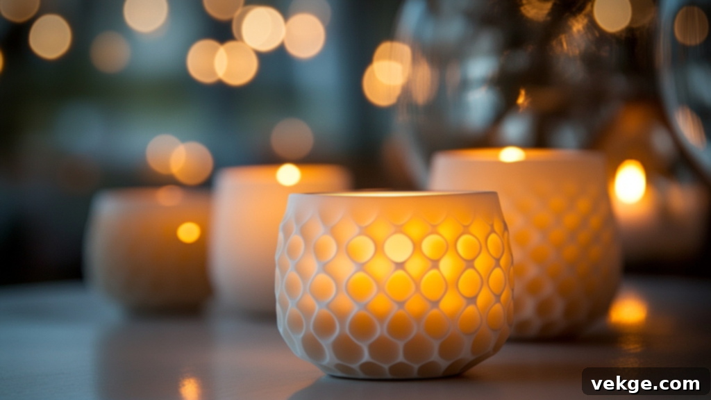 Honeycomb Candle Holders