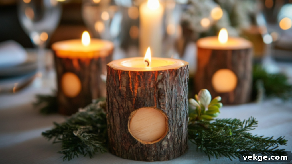 Tree Branch Candle Holders